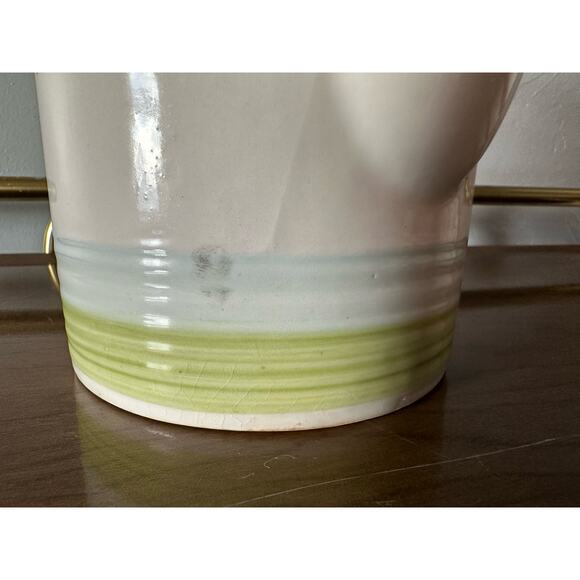 Vintage 1968 Blue Grapes Tea Coffee Pot by Harmony House made in Japan Ironstone - Picture 12 of 14